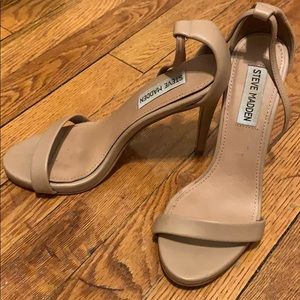 Steve Madden Stiletto Heels Beige Nudist Nude 6.5